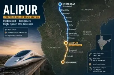 Alipur to Feature on South India’s First Bullet Train Corridor